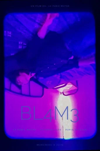 Movie poster for BL4M3 (2021)