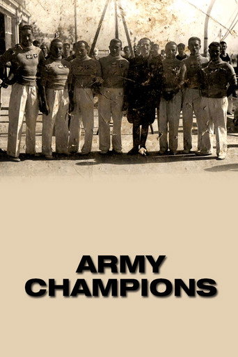 Movie poster for Army Champions (1941)
