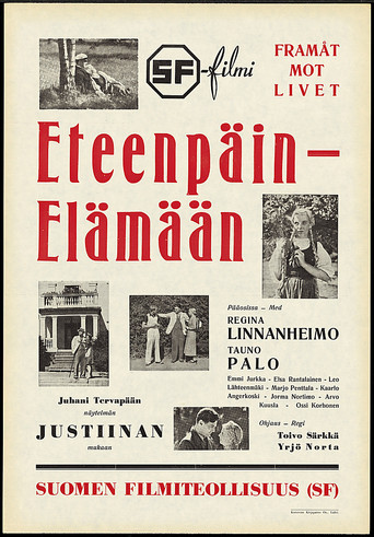 Movie poster for Eteenpäin – elämään (1939)