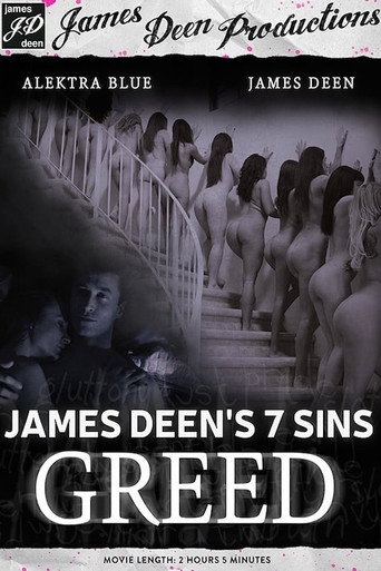 Movie poster for James Deen's 7 Sins: Greed (2014)