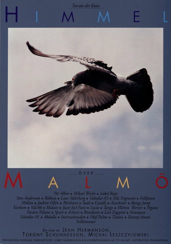 Movie poster for Sky Above Malmö (1994)