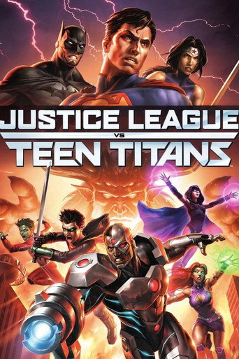 Movie poster for Justice League vs. Teen Titans (2016)