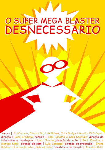 Movie poster for O Super Mega Bláster Desnecessário (2023)