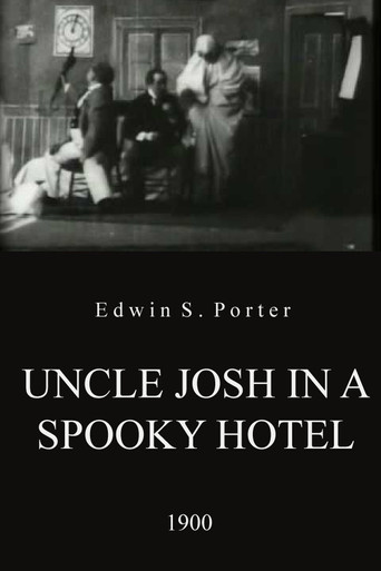 Movie poster for Uncle Josh in a Spooky Hotel (1900)