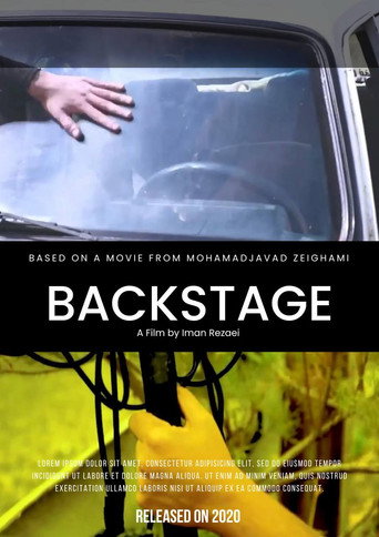 Movie poster for Backstage (2020)
