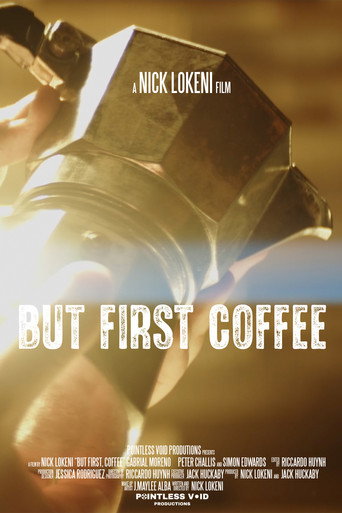 Movie poster for But First, Coffee (2025)