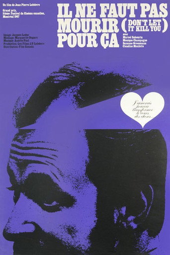 Movie poster for Don't Let It Kill You (1967)
