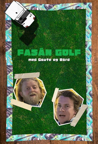 Fasán Golf med Gaute og Bård poster