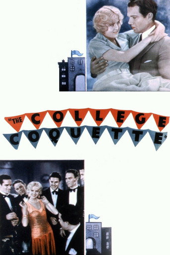 Movie poster for The College Coquette (1929)