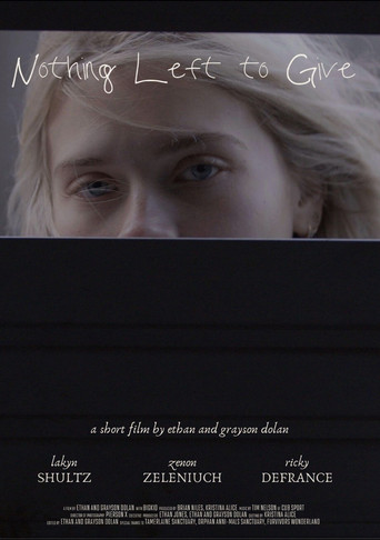 Movie poster for Nothing Left to Give (2023)