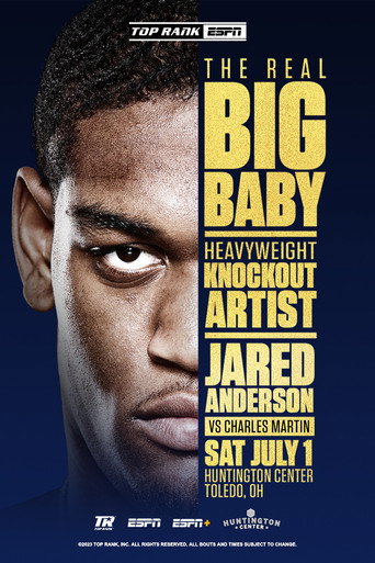 Movie poster for Jared Anderson vs. Charles Martin (2023)