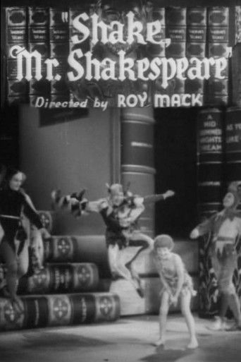 Shake, Mr. Shakespeare poster