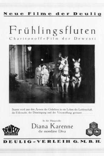 Movie poster for Frühlingsfluten (1924)