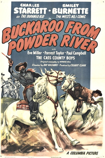 Movie poster for Buckaroo from Powder River (1947)