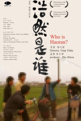 Movie poster for Who Is Haoran? (2006)