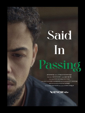 Movie poster for Said In Passing (2023)
