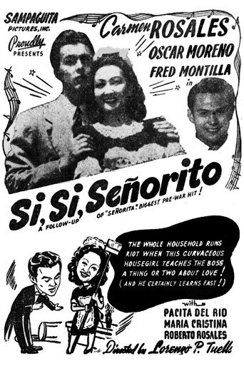 Movie poster for Si, Si, Señorito (1947)