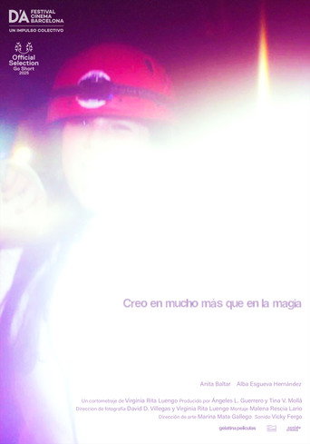 Movie poster for I believe in much more than magic (2025)