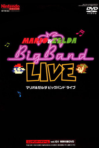 Movie poster for Mario & Zelda Big Band Live DVD (2003)