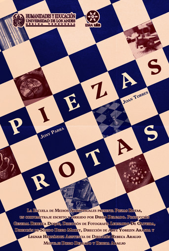 Movie poster for Piezas Rotas (2025)