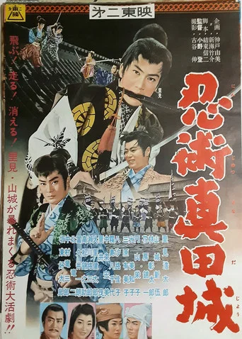 Movie poster for Ninjutsu at Sanada Castle (1961)