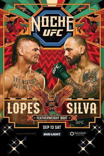 Movie poster for UFC Fight Night 259: Lopes vs. Silva (2025)