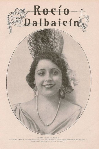 Movie poster for Rocío Dalbaicín (1927)