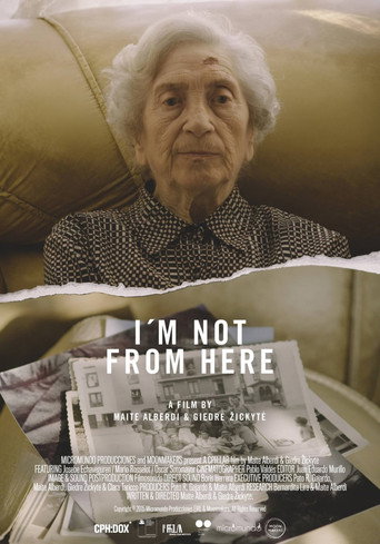 Movie poster for I'm Not From Here (2016)