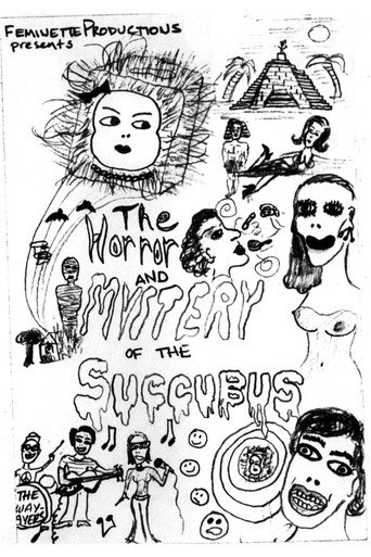 Movie poster for The Horror and Mystery of the Succubus (1986)