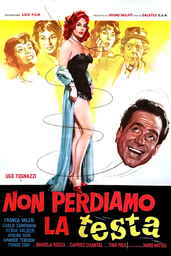 Movie poster for Non perdiamo la testa (1959)