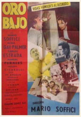 Oro bajo poster