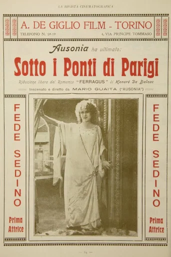 Movie poster for Sotto I Ponti Di Parigi (1921)