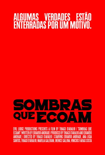 Movie poster for Sombras que Ecoam