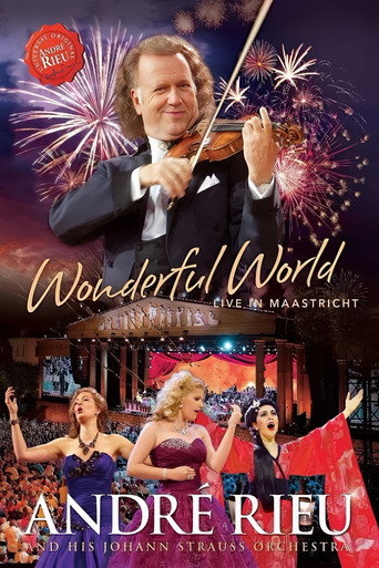 Movie poster for Andre Rieu : Wonderful World (2015)