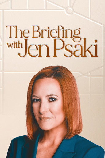 Series poster for The Briefing with Jen Psaki (2025)