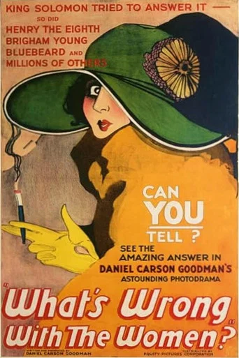Movie poster for What's Wrong with the Women? (1922)