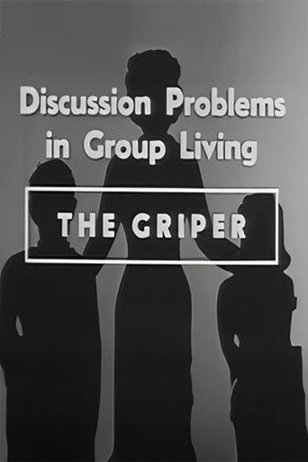 Movie poster for The Griper (1954)