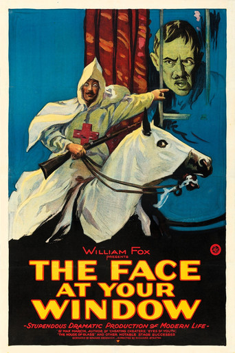 Movie poster for The Face at Your Window (1920)