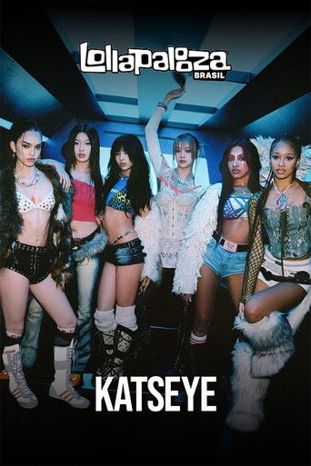 KATSEYE: Lollapalooza Brasil 2026 poster