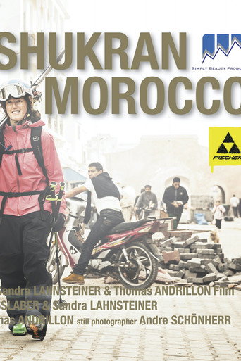 Movie poster for Shukran Morocco (2012)
