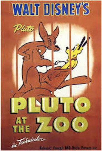 Movie poster for Pluto at the Zoo (1942)