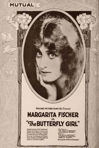 Movie poster for The Butterfly Girl (1917)