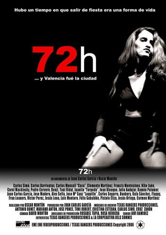 Movie poster for 72 hours ... And Valencia was the city (2008)