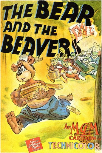 Movie poster for The Bear and the Beavers (1942)