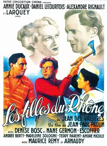 Movie poster for Les Filles du Rhône (1938)