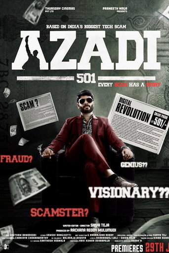 Series poster for Azadi 501 (2026)