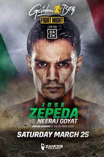Movie poster for Jose Zepeda vs. Neeraj Goyat (2023)