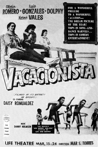 Movie poster for Vacacionista (1956)