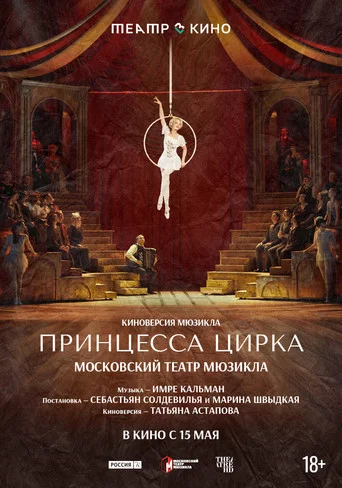 Movie poster for Театр в кино: Принцесса цирка (2026)