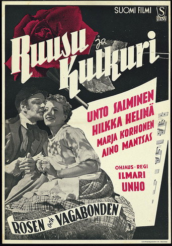 Movie poster for Ruusu ja kulkuri (1948)